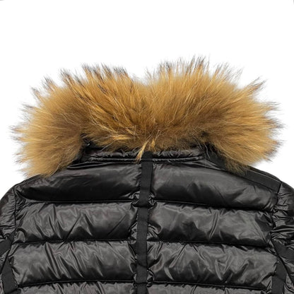 Moncler Mont Cles Down Jacket Barbel 4 Sizes Fur Black — view 5