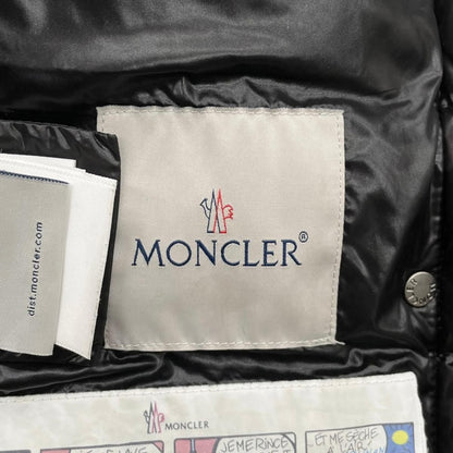 Moncler Mont Cles Down Jacket Barbel 4 Sizes Fur Black — view 9
