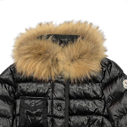Moncler Mont Cles Down Jacket Barbel 4 Sizes Fur Black — view 3