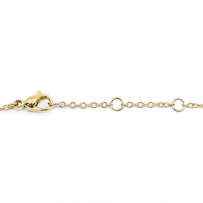 Chanel 18k Yellow Gold Coco Crush Necklace Double Chain Quilted — view 9