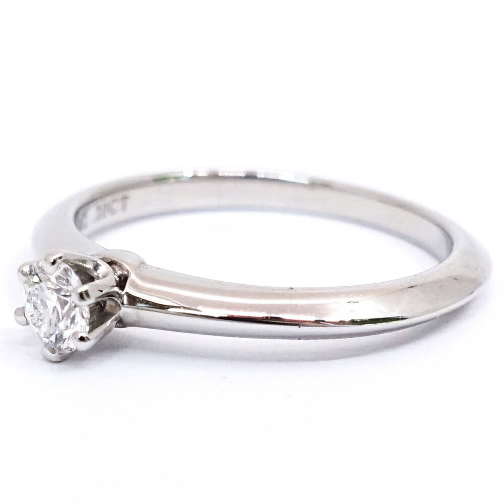 Tiffany & Co Classic Solitaire Diamond Ring Single — view 5