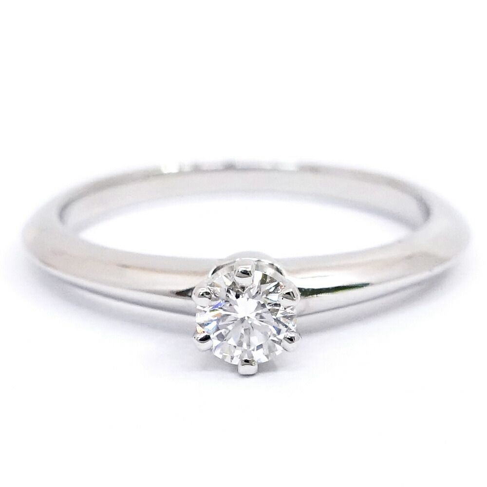 Tiffany & Co Classic Solitaire Diamond Ring Single