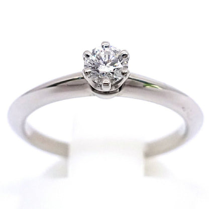 Tiffany & Co Classic Solitaire Diamond Ring Single — view 2