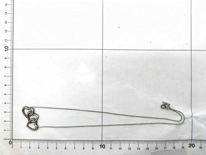 Tiffany & Co Necklace Triple Open Silver — view 8