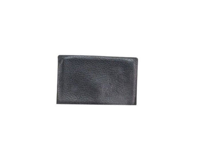 Hermes Card Case Calvi Navy Chevre Silver