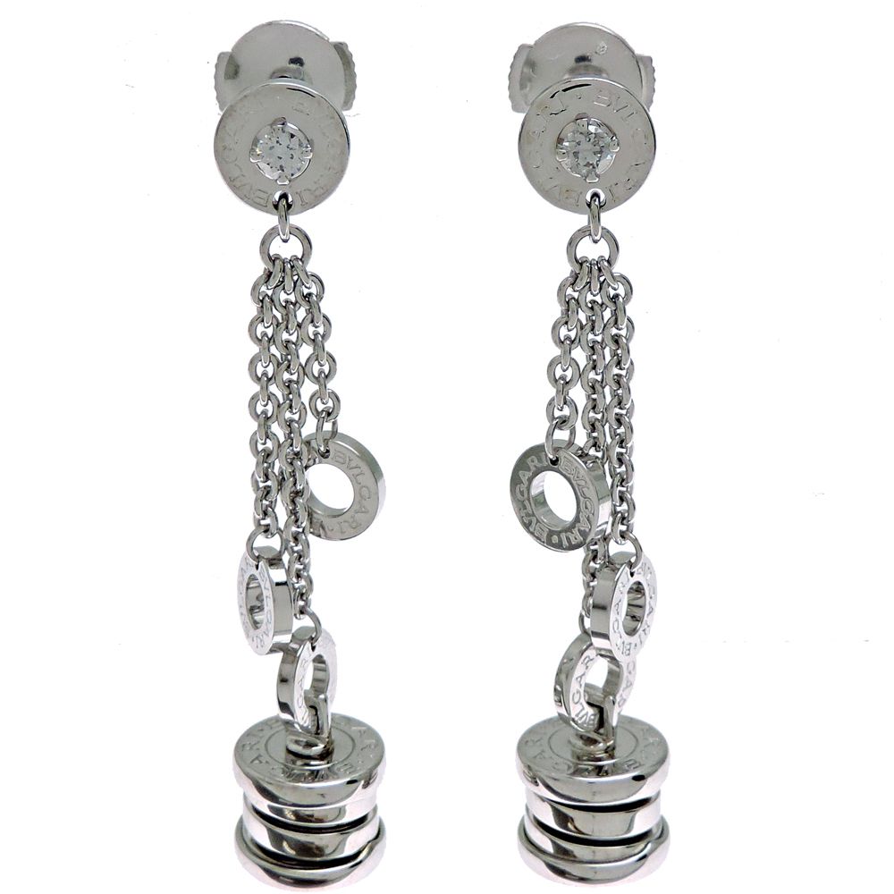 Bvlgari Bulgari Earrings White Gold