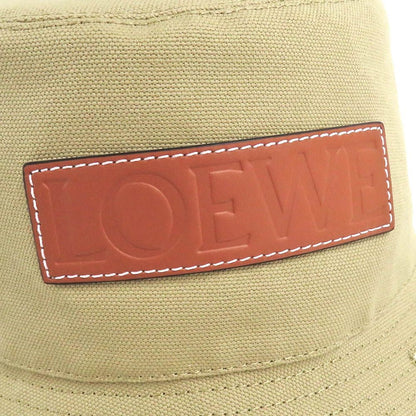 Loewe Fisherman Hat Canvas Sand 58 Beige Logo — view 6