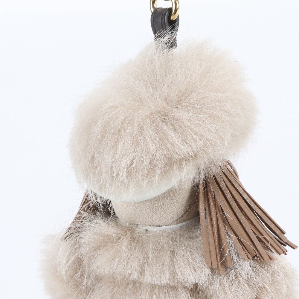 Fendi Sylvie a Collectable Bag Charm Vest Friends Forever Leather — view 3