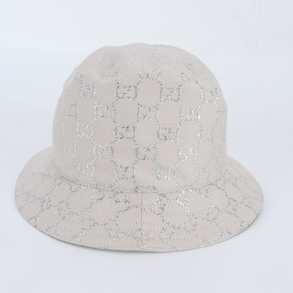 Gucci Tagged GG Lame Bucket Hat Bakeha M Hat — view 5