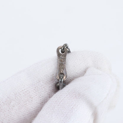Hermes Snowflake Motif 925 Sterling Silver Bag Charm Key Holder — view 6