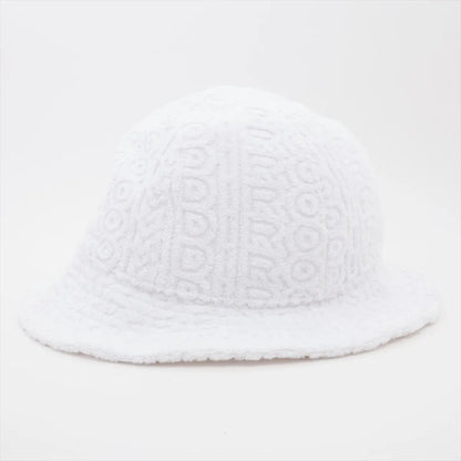 Fendi Logo Bucket Hat Pile L White — view 3