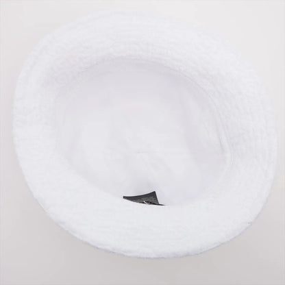 Fendi Logo Bucket Hat Pile L White — view 4