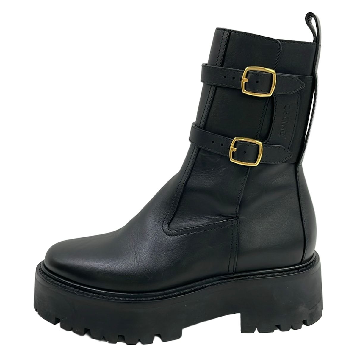 Celine Boots 36 Black Leather