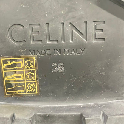Celine Boots 36 Black Leather — view 6