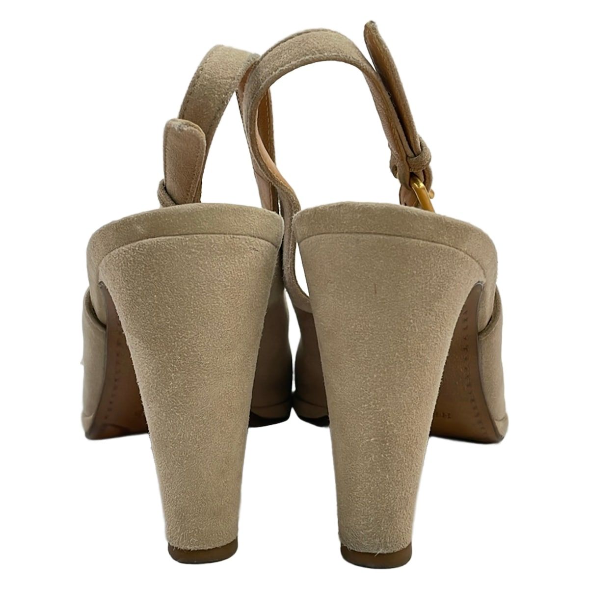 Hermes Sandals 37.5 Beige — view 4