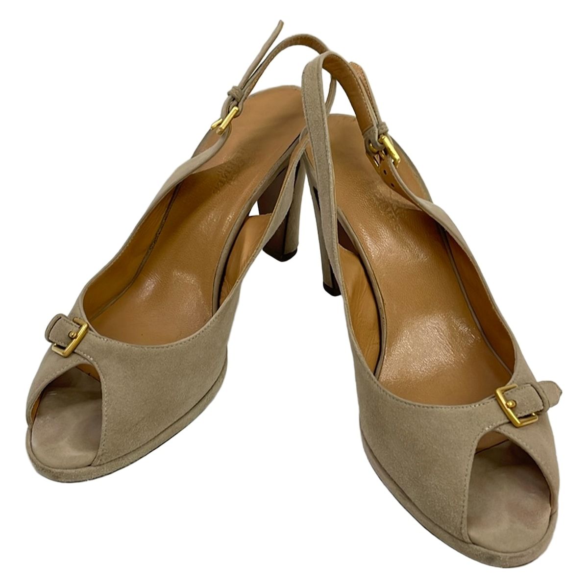 Hermes Sandals 37.5 Beige — view 2