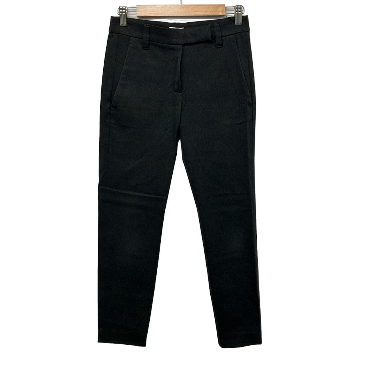 Brunello Cucinelli Pants I 38 Dark Gray Full Length