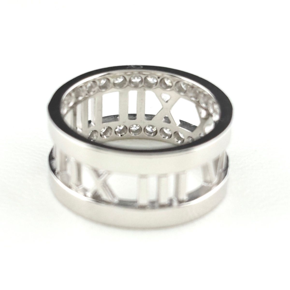 Tiffany & Co Atlas Sling Pave Diamond Ring — view 3
