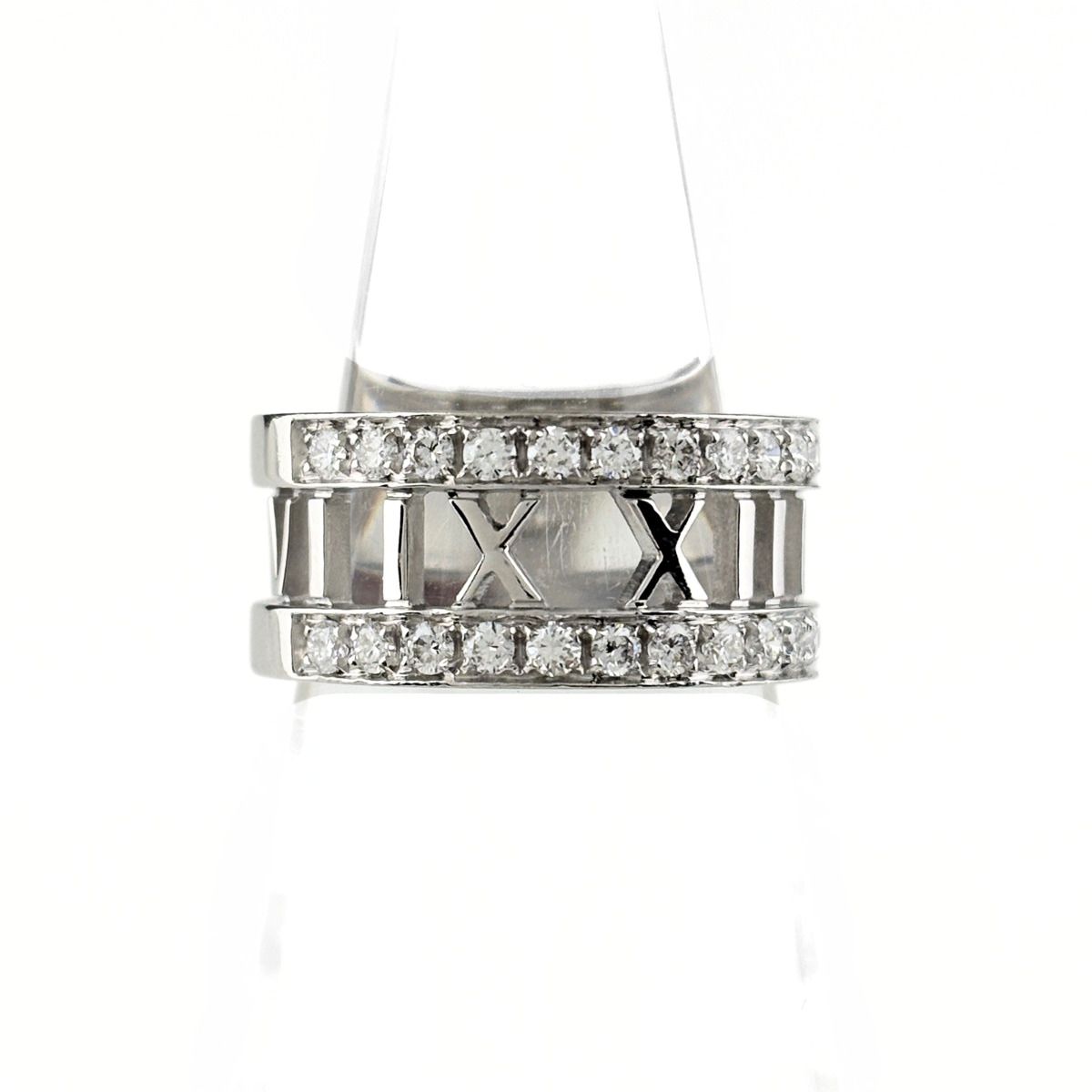 Tiffany & Co Atlas Sling Pave Diamond Ring