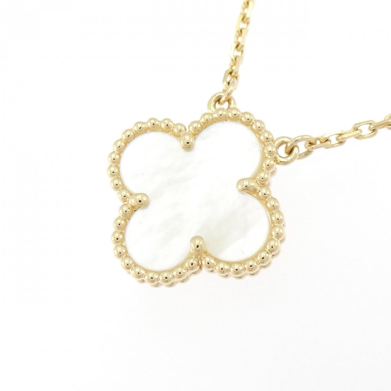 Van Cleef & Arpels Vintage Alhambra Necklace — view 3