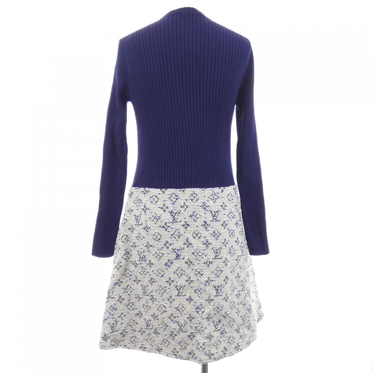 Louis Vuitton Dress Navy — view 2