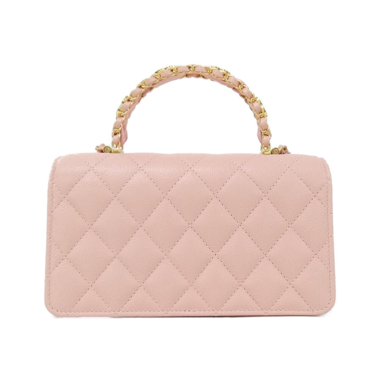 Chanel Chain Clutch Pink — view 2