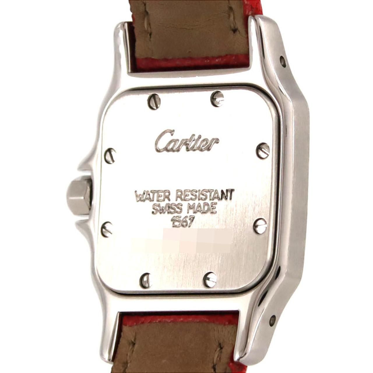 Cartier Santos Galbe Quartz Watch — view 4