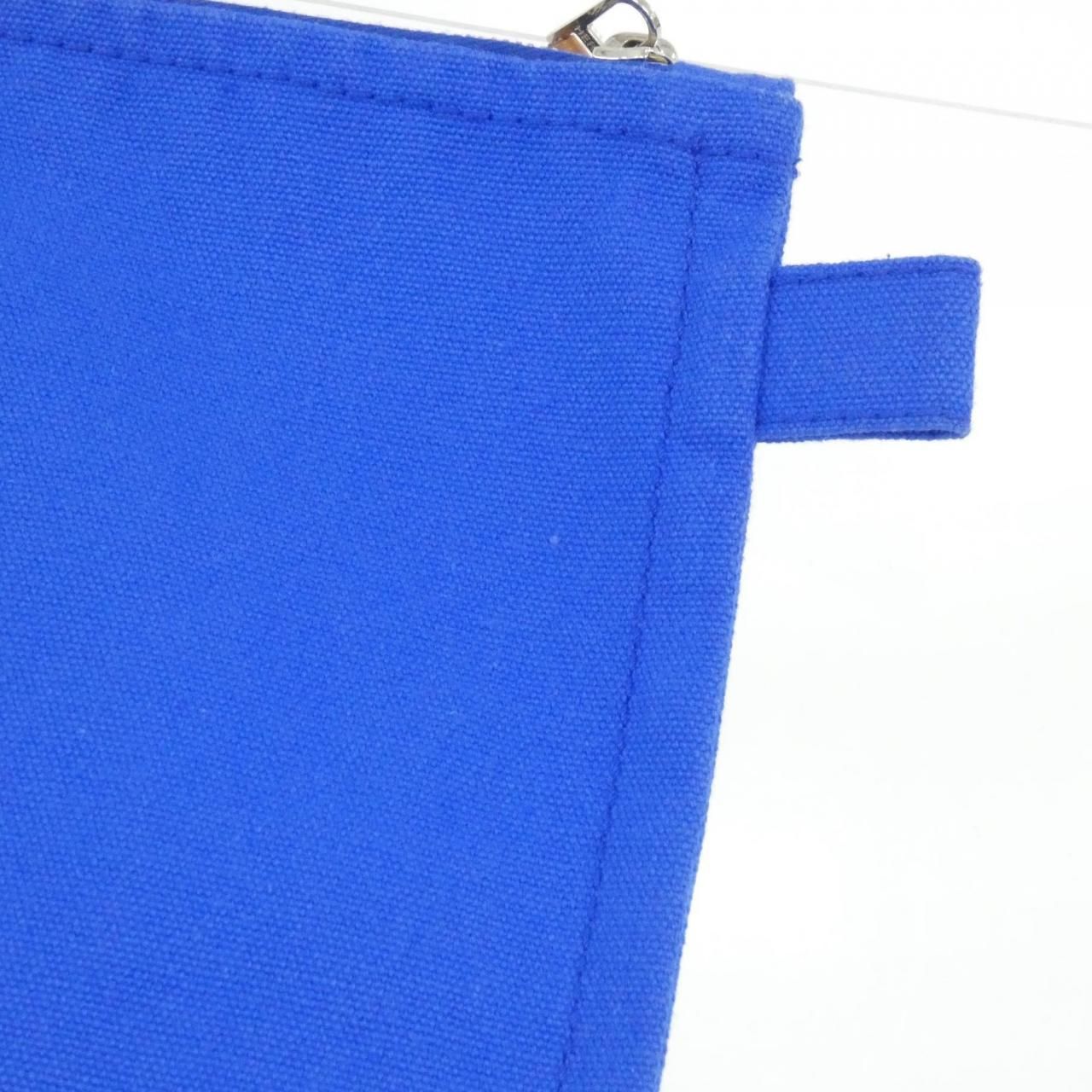 Hermes Flat Pouch Blue — view 4