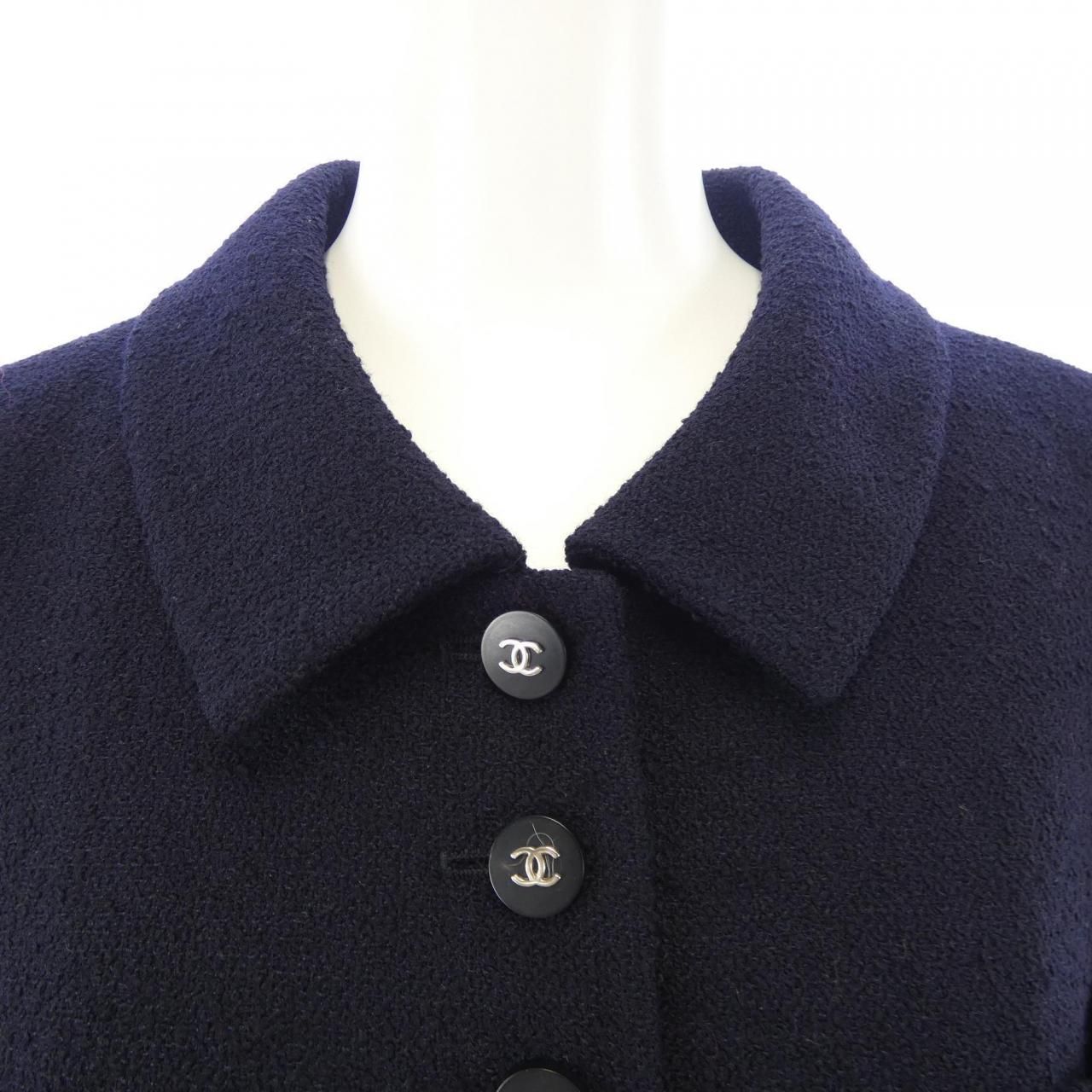 Chanel Vintage Jacket Navy — view 5