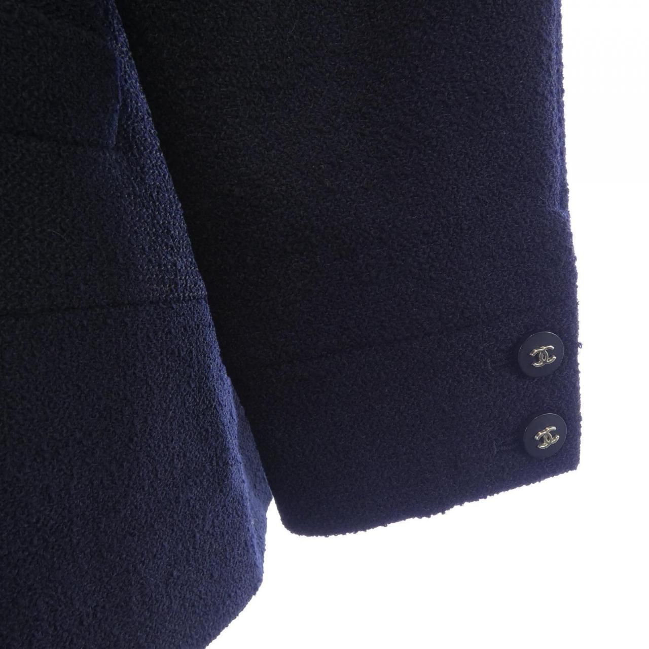 Chanel Vintage Jacket Navy — view 6