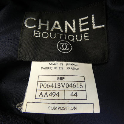 Chanel Vintage Jacket Navy — view 4