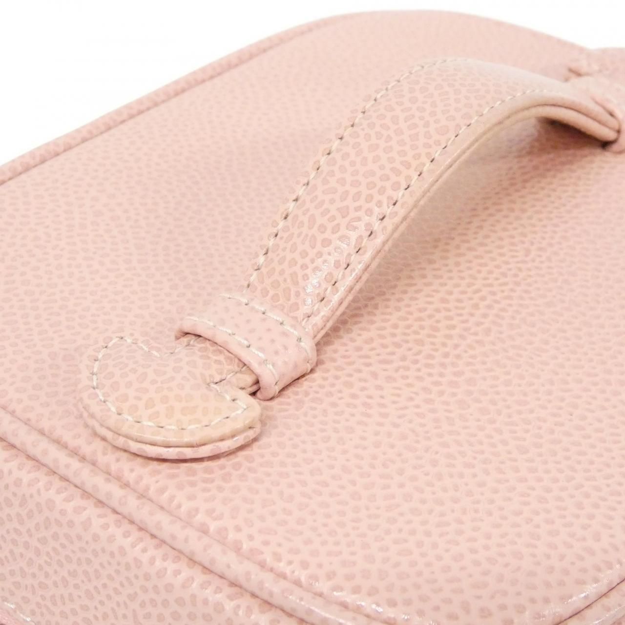 Chanel Vintage Bag Handbag Pink — view 8