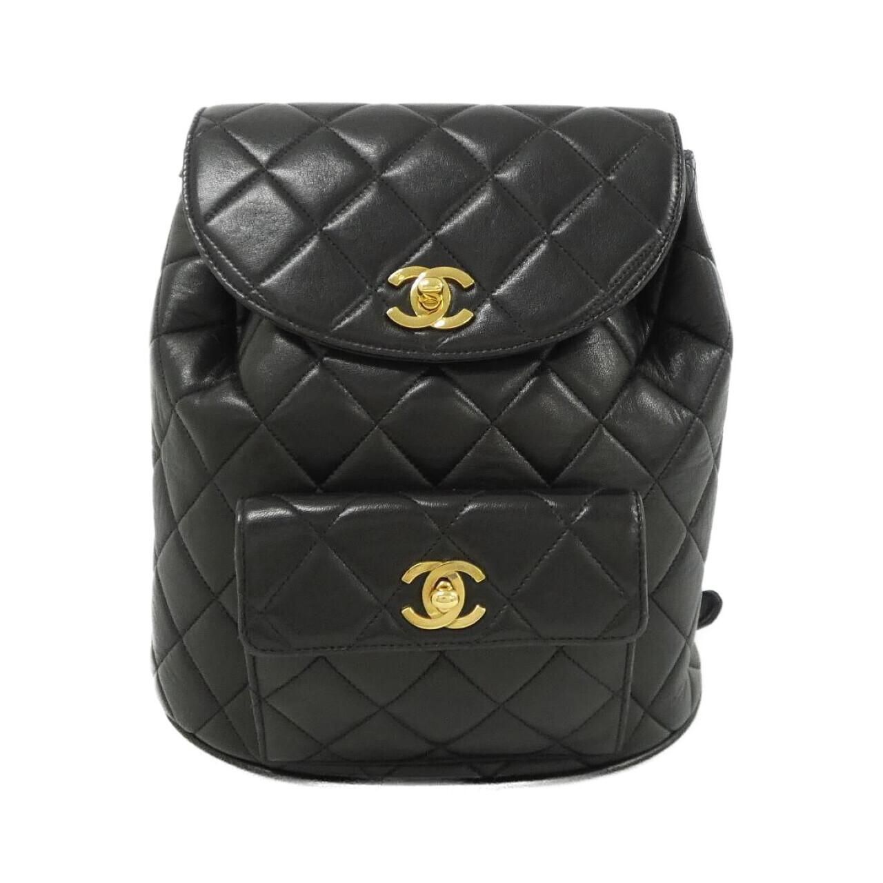 Chanel Vintage Backpack Black