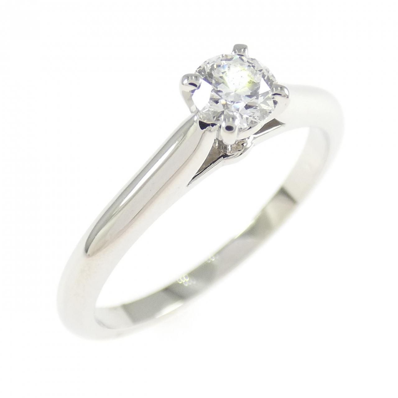 Cartier Solitaire Ring Silver