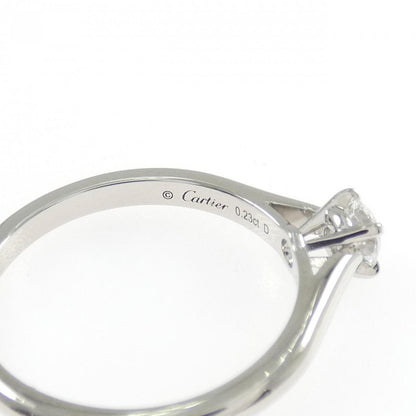 Cartier Solitaire Ring Silver — view 4