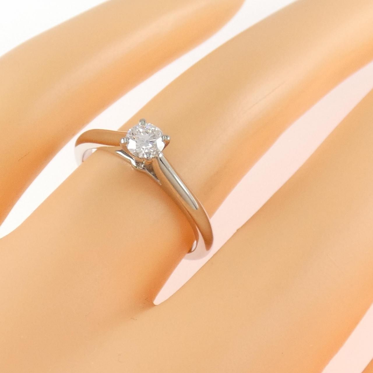Cartier Solitaire Ring Silver — view 5
