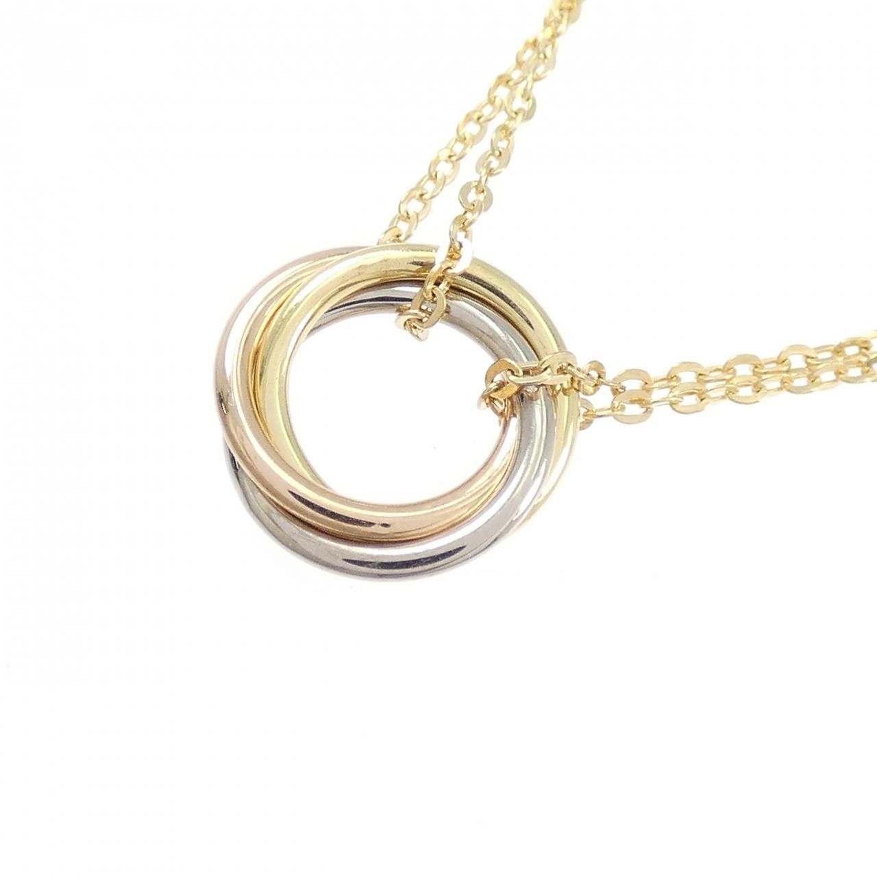 Cartier Trinity Necklace Gold — view 3