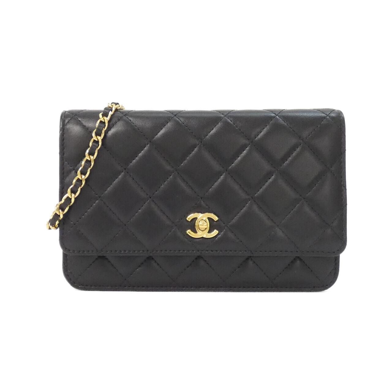 Chanel Chain Shoulder Bag Black
