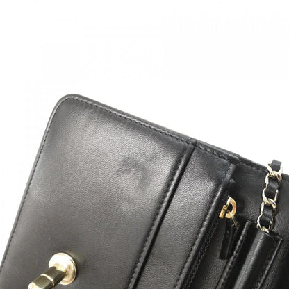 Chanel Chain Shoulder Bag Black — view 8