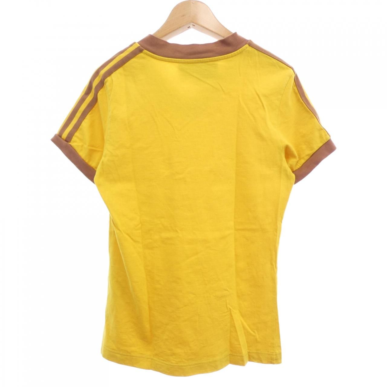 Gucci Adidas T-Shirt Yellow — view 2
