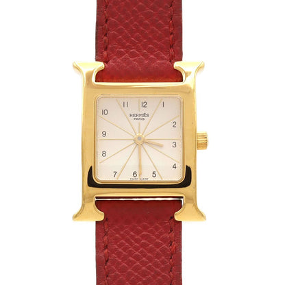 Hermes Watch Quartz Gold