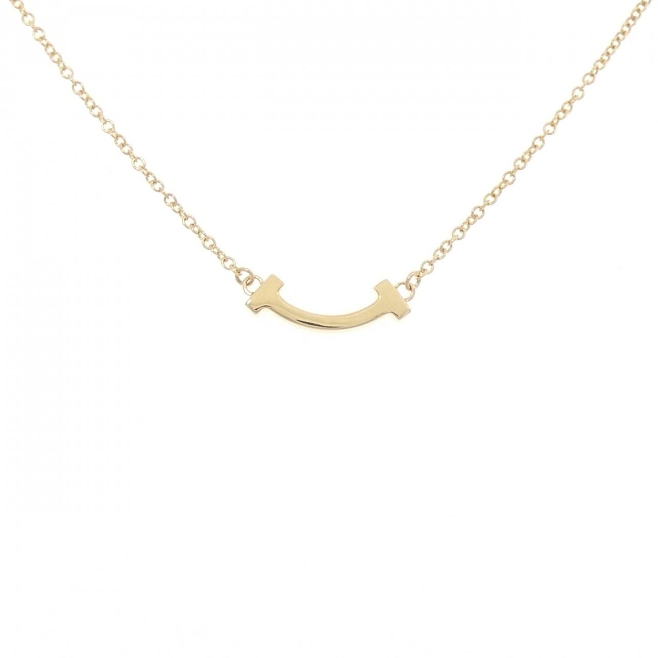 Tiffany & Co T Smile Mini Necklace