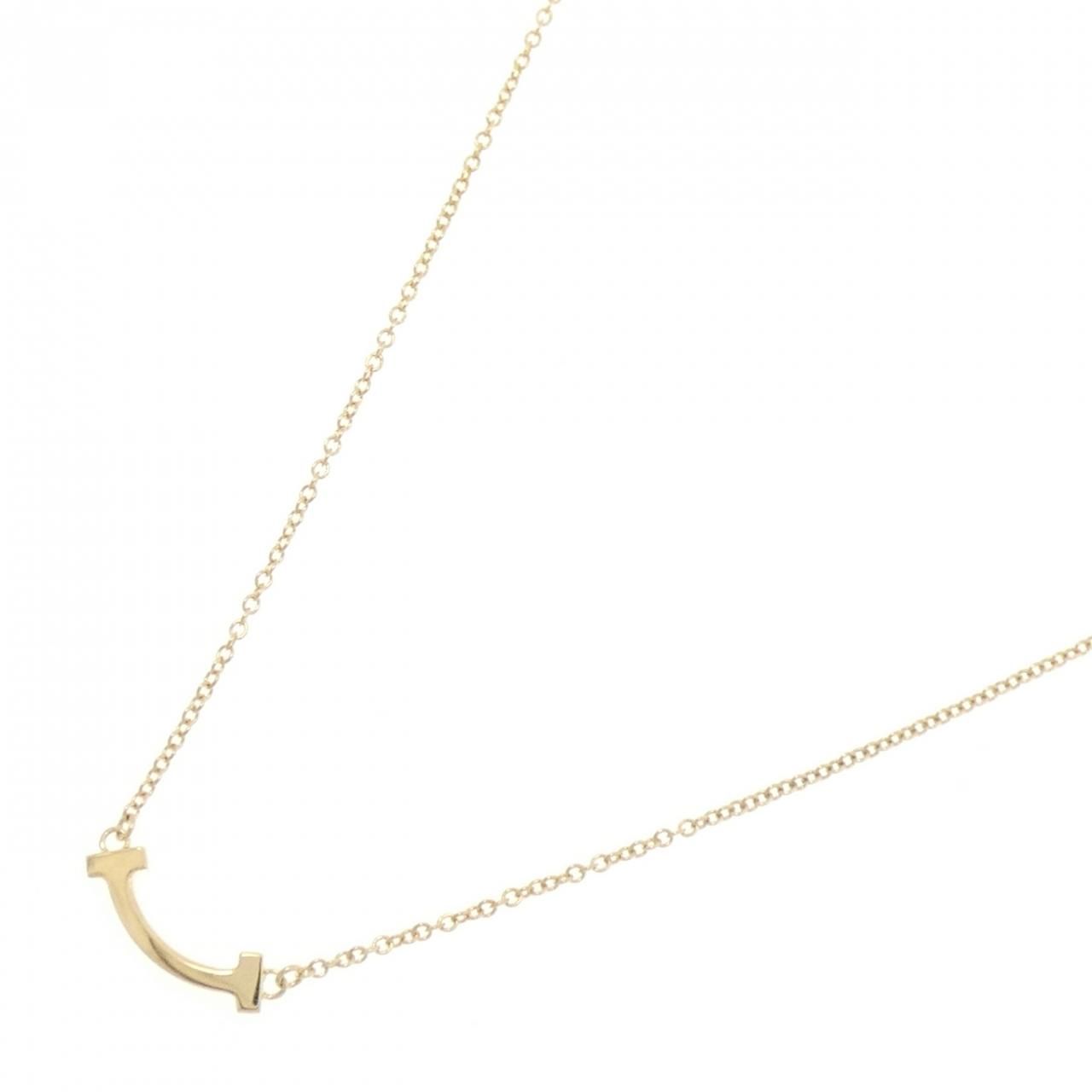 Tiffany & Co T Smile Mini Necklace — view 2