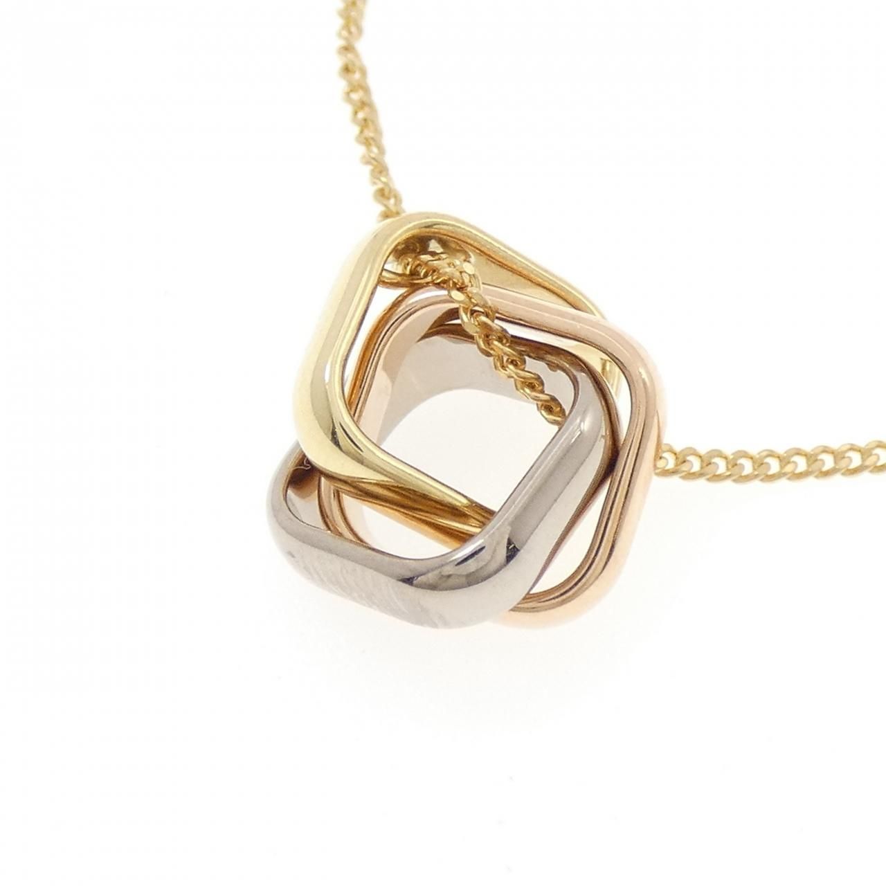 Cartier Trinity Necklace Gold — view 4