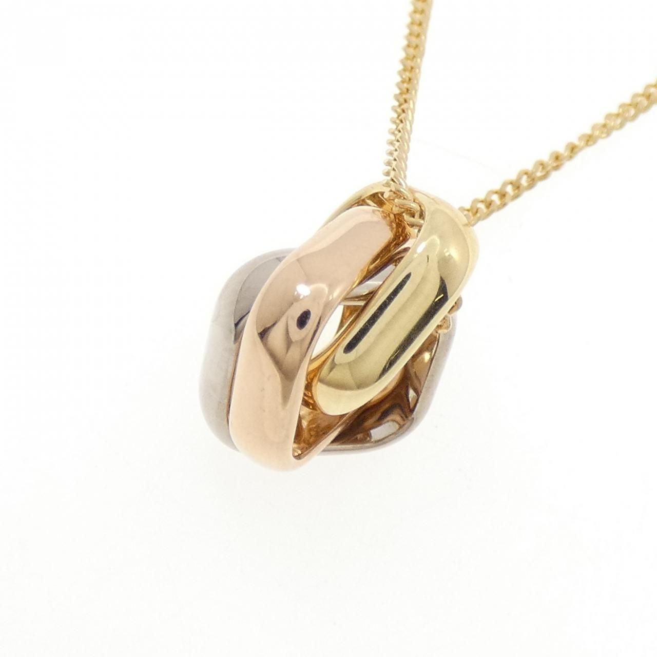 Cartier Trinity Necklace Gold — view 3