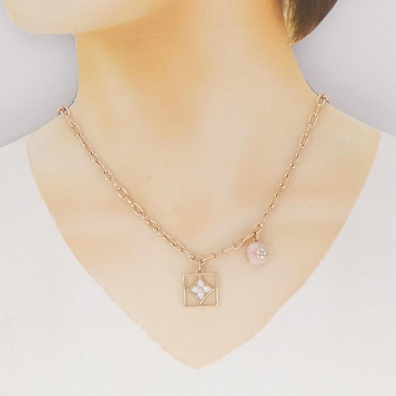 Louis Vuitton Collier Chain B Blossom Necklace — view 8