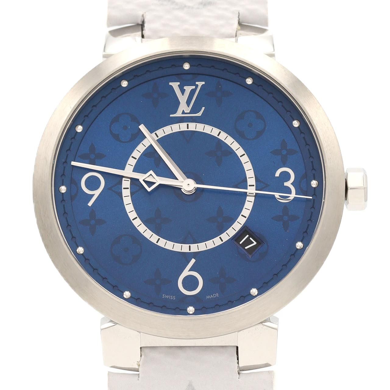 Louis Vuitton Tambour Slim SS Quartz Watch