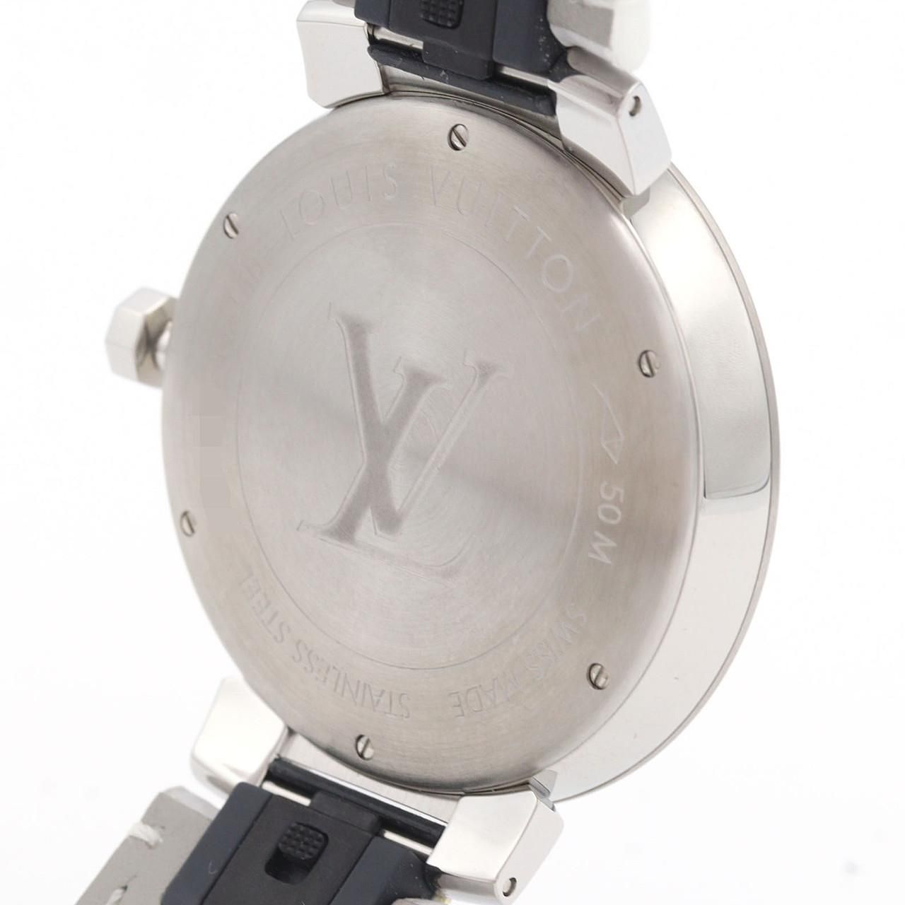Louis Vuitton Tambour Slim SS Quartz Watch — view 6
