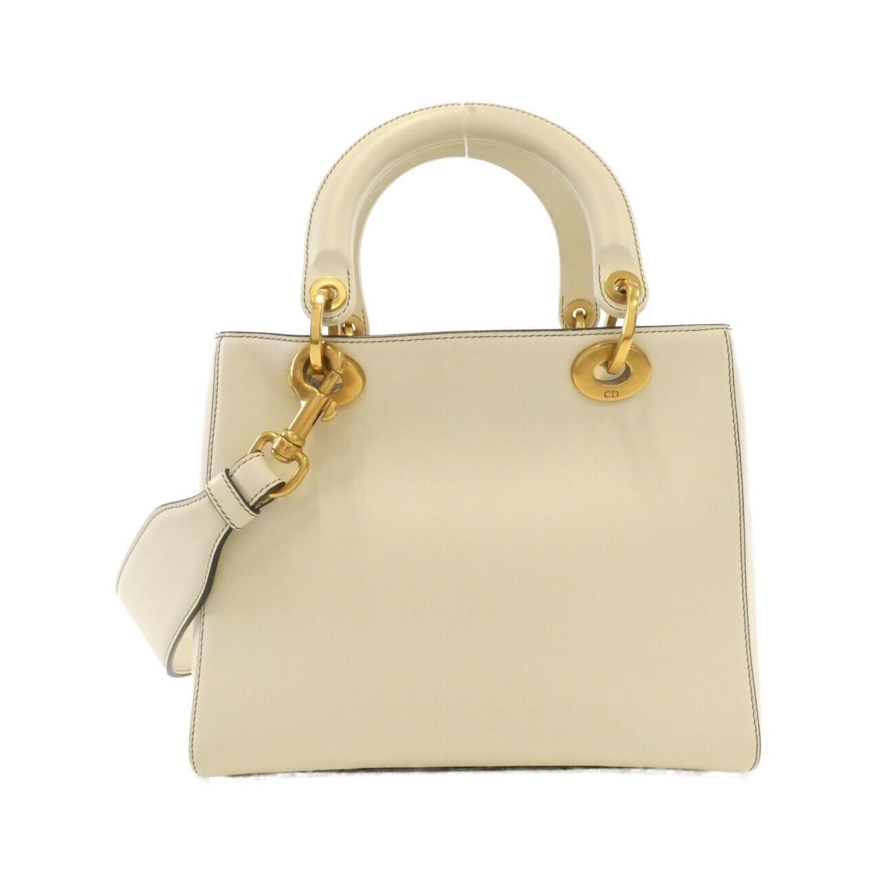 Dior Lady Bag Handbag White — view 2