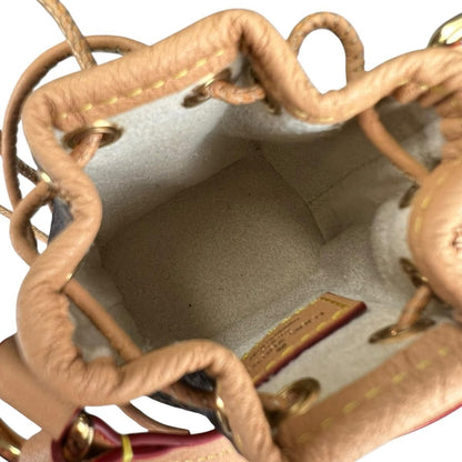 Louis Vuitton Monogram Bijou Sac Micro Noe Bag Brown — view 7